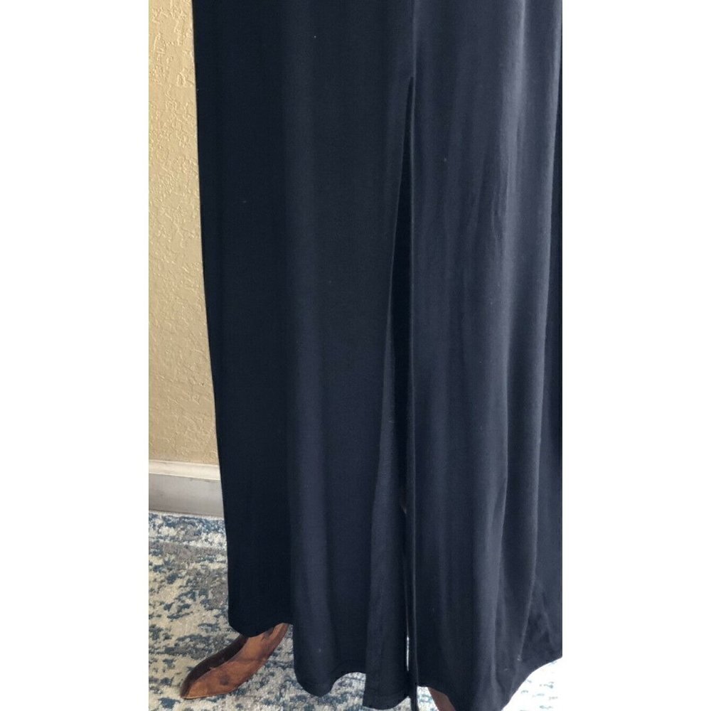 Loveriche Womens Black Rope Sleeve Strap Maxi Dress Size M - Picture 11 of 11